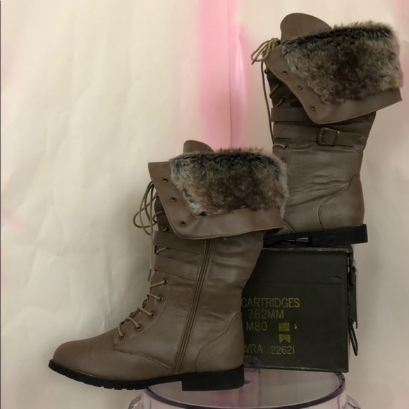 West Blvd Womens Shanghai Winter Boots Lace Up - Picture 5 of 8